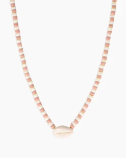 gorjana Harbor Shell Necklace 18k Gold Plated Online