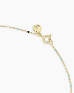 gorjana Heart Capri Necklace 18k Gold Plated Hot