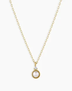 gorjana 14k Gold Birthstone Necklace New