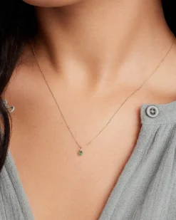 gorjana 14k Gold Birthstone Necklace New