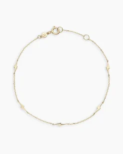 gorjana 14k Gold Bolt Bracelet 14k Solid Gold Online