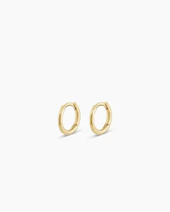 gorjana 14k Gold Classic Huggies 14k Solid Gold Best