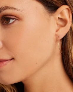 gorjana 14k Gold Classic Single Hoop 14k Solid Gold Sale