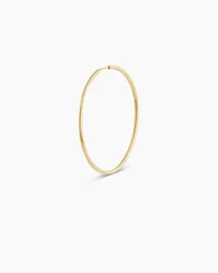 gorjana 14k Gold Classic Single Hoop 14k Solid Gold Sale