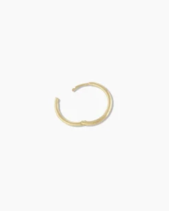 gorjana 14k Gold Classic Single Huggie 14k Solid Gold New