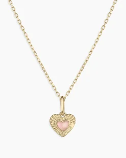 gorjana 14k Gold It's a Girl Charm Necklace 14k Solid Gold Online