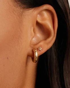 gorjana 14k Gold Lou Huggies 14k Solid Gold Sale