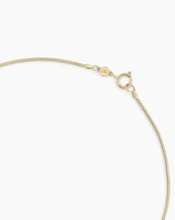 gorjana 14k Gold Micro Mini Venice Necklace 14k Solid Gold Online