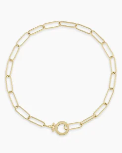 gorjana 14k Gold Parker Bracelet 14k Solid Gold Outlet