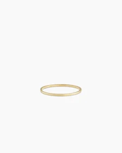 gorjana 14k Gold Rose Delicate Ring 14k Solid Gold Hot