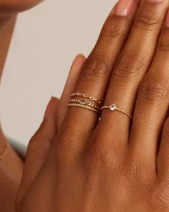 gorjana 14k Gold Venice Ring 14k Solid Gold Hot