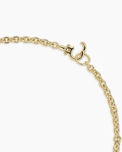 gorjana Knotty Necklace 18k Gold Plated Outlet