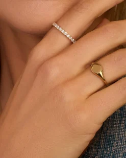 gorjana Lab Grown Diamond Eternity Ring 2mm Outlet