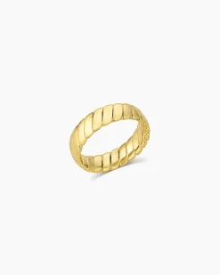 gorjana Laney Ring 18k Gold Plated Online