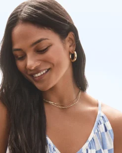 gorjana Lou Statement Hoops Fashion