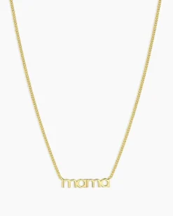 gorjana Mama Wilder Necklace 18k Gold Plated Hot
