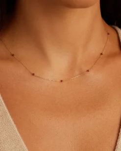 gorjana Newport Birthstone Necklace Outlet