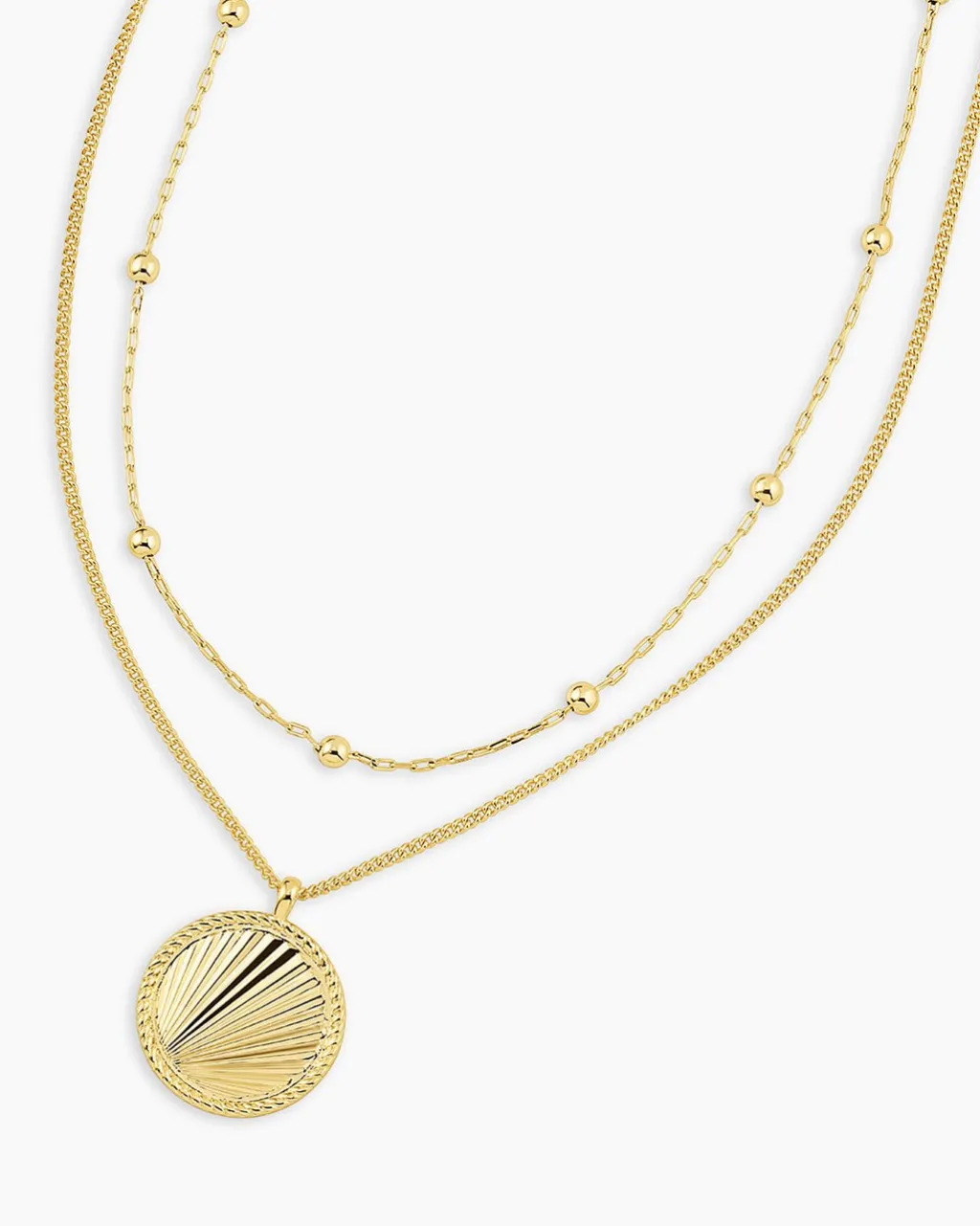 gorjana Newport Layering Set 18k Gold Plated Fashion