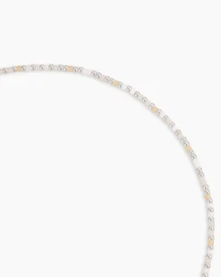 gorjana Ocean Cluster Charm Necklace 18k Gold Plated Sale