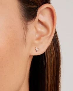 gorjana Opal Butterfly Single Stud 14k Solid Gold Online