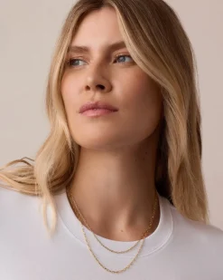 gorjana Parker Delicate Necklace 18k Gold Plated Online