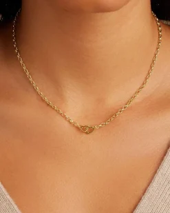 gorjana Parker Heart Mini Necklace Clearance