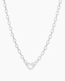 gorjana Parker Heart Mini Necklace Clearance