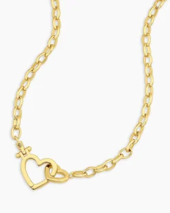 gorjana Parker Heart Necklace Hot