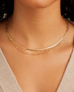gorjana Parker Mini Layering Set 18k Gold Plated Sale
