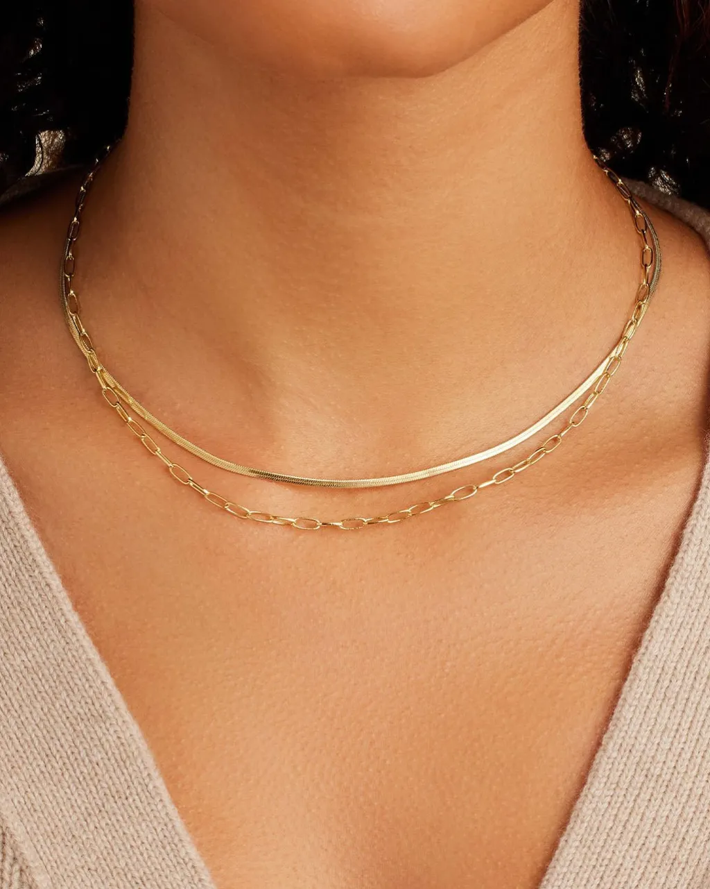 gorjana Parker Mini Layering Set 18k Gold Plated Sale
