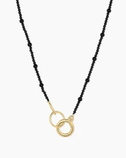 gorjana Power Gemstone Long Beaded Necklace Discount
