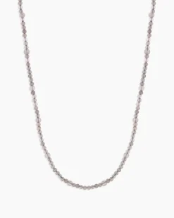 gorjana Power Gemstone Long Beaded Necklace Discount