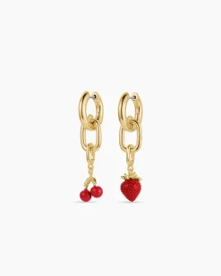 gorjana Put a Charm on It Huggies 18k Gold Plated Sale