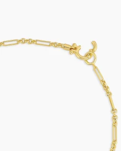 gorjana Reed Mini Necklace 18k Gold Plated Sale