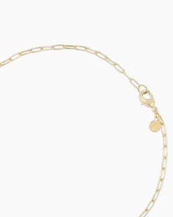 gorjana Reese Pearl Necklace 18k Gold Plated, Pearl Sale