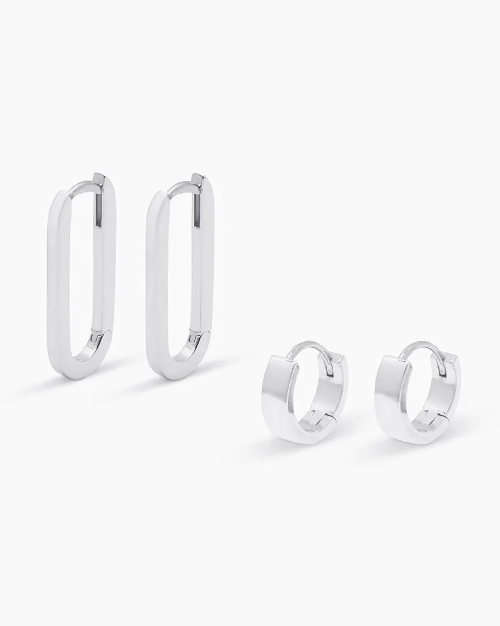 gorjana Rose Huggie Set New