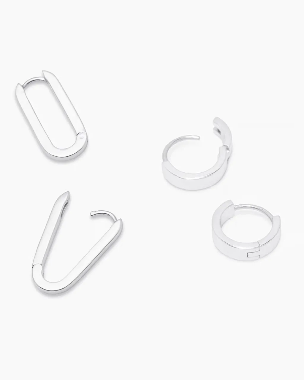 gorjana Rose Huggie Set New