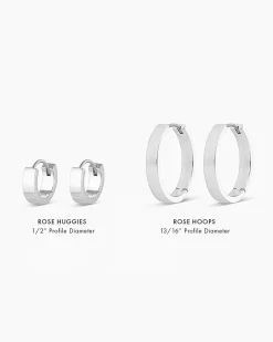 gorjana Rose Huggies Outlet