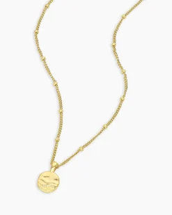 gorjana Shorebreak Necklace 18k Gold Plated Hot