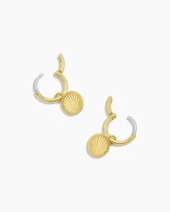 gorjana Sunny Huggies 18k Gold Plated Hot