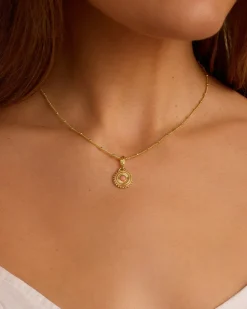 gorjana Sunstone Sun Parker Charm 18k Gold Plated Hot