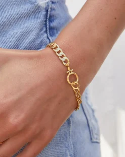 gorjana Wilder Chain Bracelet 18k Gold Plated Online
