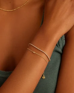 gorjana Wilder Mini Alphabet Bracelet Online