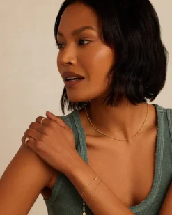 gorjana Wilder Mini Alphabet Bracelet Online