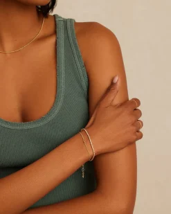 gorjana Wilder Mini Alphabet Bracelet Online