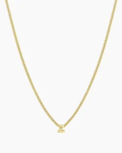 gorjana Wilder Mini Alphabet Necklace Hot