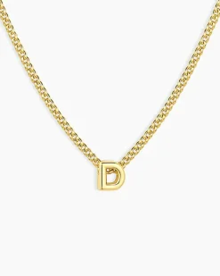 gorjana Wilder Mini Alphabet Necklace Hot