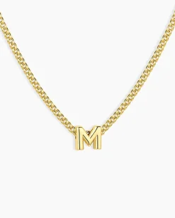 gorjana Wilder Mini Alphabet Necklace Hot