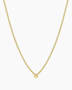 gorjana Wilder Mini Alphabet Necklace Hot