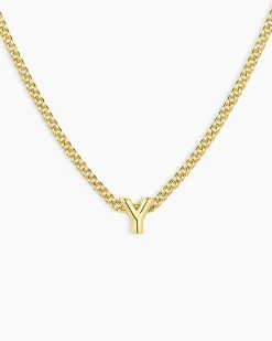 gorjana Wilder Mini Alphabet Necklace Hot
